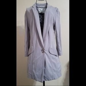 Anthropologie Cartonnier One Button Jacket Stretch